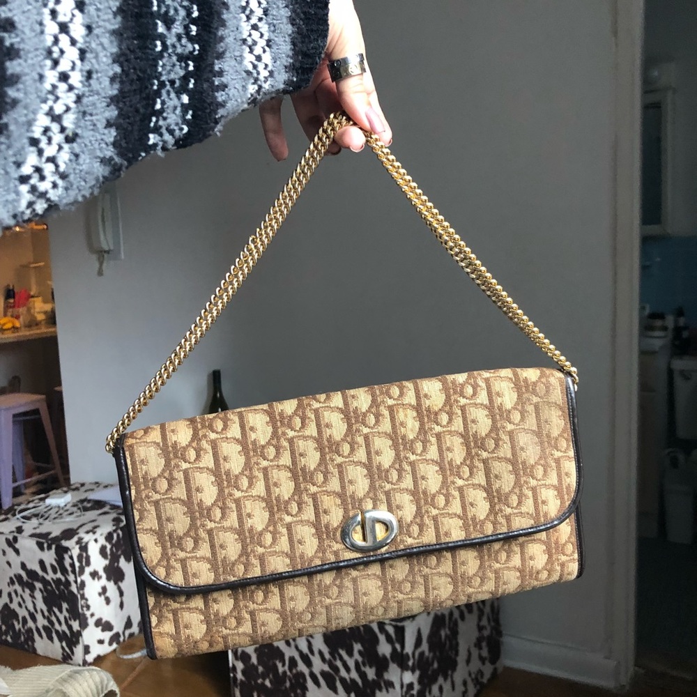 Vintage Christian Dior Trotter Handbag